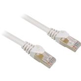Patch Cord Sharkoon, S/FTP, Cat. 6, 15 m, White