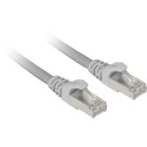 Patch Cord Sharkoon, S/FTP, Cat. 7a, 7.5 m, Grey