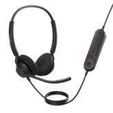 Casti cu microfon Jabra Engage 40 UC Stereo, USB-A/C, Black