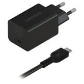 Incarcator retea Lenovo GaN Nano, 65 W, Black