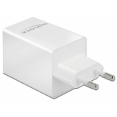 Incarcator retea Delock 41448, 1x USB-C, 1x USB, 48W, White