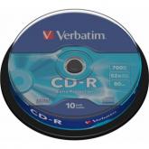CD-R Verbatim 43437, 52X, 700MB, 1buc