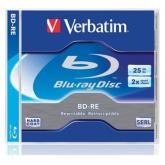 BD-RE Verbatim Single Layer Verbatim 2x, 25GB, 1buc, Jewel Case