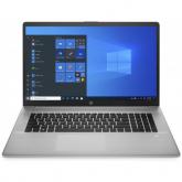 Laptop HP ProBook 470 G8, Intel Core i7-1065G7, 17.3inch, RAM 8GB, HDD 1TB + SSD 256GB, nVidia GeForce MX330 2GB, Windows 10 Pro, Pike Silver