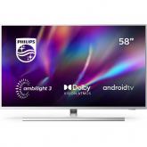 Televizor LED Philips Smart Android 43PUS8545/12 Seria PUS8545/12, 43inch, Ultra HD 4K, Silver