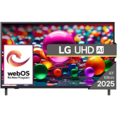 Televizor LED LG Smart 43UA74003LB Seria UA74, 43 inch, UHD 4K, Black