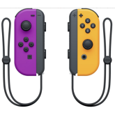 Set Joy-Con Nintendo Switch, Orange-Purple