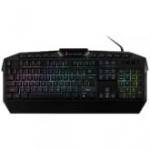 Tastatura SureFire by Verbatim KingPin, RGB LED, USB, Black