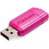 Stick memorie Verbatim PinStripe 49067, 16GB, USB 2.0, Pink 