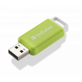 Stick Memorie Verbatim DataBar 49453, 32GB, USB 2.0, Green