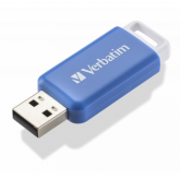Stick Memorie Verbatim DataBar 49455, 64GB, USB 2.0, Blue