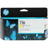Cartus Cerneala HP 738 Yellow 498N7A 130ml
