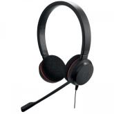 Casti cu microfon Jabra EVOLVE 20 Microsoft Teams, USB-C/A, Black