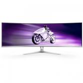 Monitor QD-OLED Curbat Philips Evnia 49M2C8900, 48.9inch, 5120x1440, 0.03ms GTG, White