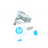 Hartie Photo HP Advanced, Glossy, 65 lb, 5 x 5 in. (127 x 127 mm), 20 sheets