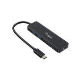 HUB USB Equip 128964, 2 x USB 3.2 Gen 1, 2 x USB-C, Black