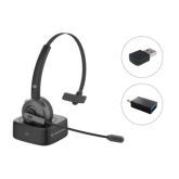 Casca cu microfon Equip POLONA03BDA, Bluetooth, Black