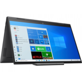 Laptop 2-in-1 HP ENVY x360 Convert 15-eu0009nw, AMD Ryzen 5 5500U, 15.6inch Touch, RAM 8GB, SSD 512GB, AMD Radeon Graphics, Windows 10, Nightfall Black
