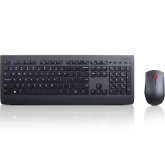 Kit Tastatura Lenovo Professional 4X30H56796, USB Wireless, Black + Mouse Optic, USB Wireless, Black