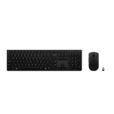 Kit Wireless Lenovo Professional - Tastatura, USB Wireless, Black + Mouse Optic, USB Wireless, Black