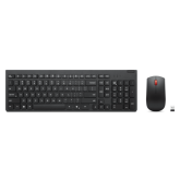 Kit Lenovo Essential Wireless Combo - Tastatura, USB Wireless, Black + Mouse Optic, USB Wireless, Black