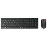 Kit Wireless Lenovo Multi-Mode Pro Combo - Tastatura, USB Wireless/Bluetooth, Eclipse Black + Mouse Optic, USB Wireless/Bluetooth, Eclipse Black