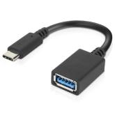 Adaptor Lenovo 4X90Q59481, USB-C male - USB-A female, Black