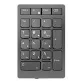 Tastatura numerica Lenovo Go, Wireless, Black