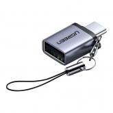 Adaptor Ugreen US270, USB 3.0 - USB-C, Gray