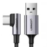 Cablu de date Ugreen US284, USB - USB-C, 2m, Black