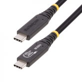 Cablu de date Startech 50C-40G-USB4-CABLE, USB-C male - USB-C male, 0.5m, Black