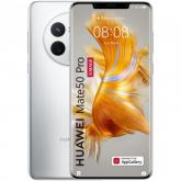 Telefon Mobil Huawei Mate 50 Pro, Dual SIM, 256GB, 8GB RAM, 4G, Silver