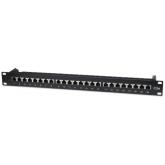 Patch Panel Intellinet 513487, 19inch, 1U, 24 porturi, Ca5e, FTP, Black