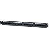 Patch Panel Intellinet 513555, 19inch, 1U, 24 porturi, Cat5e, UTP, Black