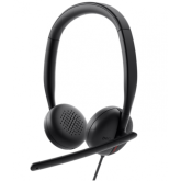 Casti cu microfon Dell WH3024, USB-C, Black