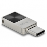 Stick Memorie Delock Mini 54085, 128GB, USB-C, Silver