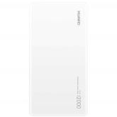 Baterie portabila CP12S, 12000mAh, 1 x USB, 1 x USB-C, White