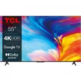 Televizor LED TCL Smart 55P635 (2022) Seria P635, 55inch, Ultra HD 4K, Black