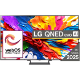 Televizor QNED LG Smart 55QNED93A6A Seria evo AI QNED93, 55 inch, Ultra HD 4K, Black
