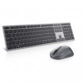 Kit Wireless Dell KM7321W - Tastatura, USB, Layout UK, Titan Gray + Mouse Optic, USB, Titan Gray