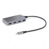 Hub USB Startech 5G4AB-USB-C-HUB, 4x USB 3.2 gen 1, Gray