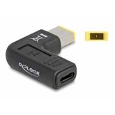 Adaptor Delock 60003, 11.0x4.5mm male - USB-C female, Black