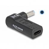 Adaptor Delock 60004, 4.5x3.0mm male - USB-C female, Black