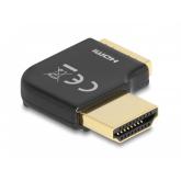 Adaptor Delock 60015, HDMI male - HDMI female, Black