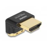 Adaptor Delock 60016, HDMI male - HDMI female, Black