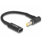 Cablu Delock 60038, USB-C female - Acer 5.5 x 1.7mm male, 0.15m, Black