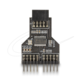 Adptor Delock 60045, USB 2.0 cu 9 pini female - 2 x USB 2.0 cu 9 pini male