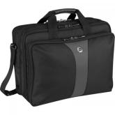 Geanta Wenger Legacy pentru laptop 17 inch, Black-Grey