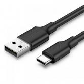 Cablu de date Ugreen US287, USB 2.0 - USB-C, 2m, Black