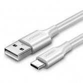 Cablu de date Ugreen US287, USB - USB-C, 1.5m, Silver